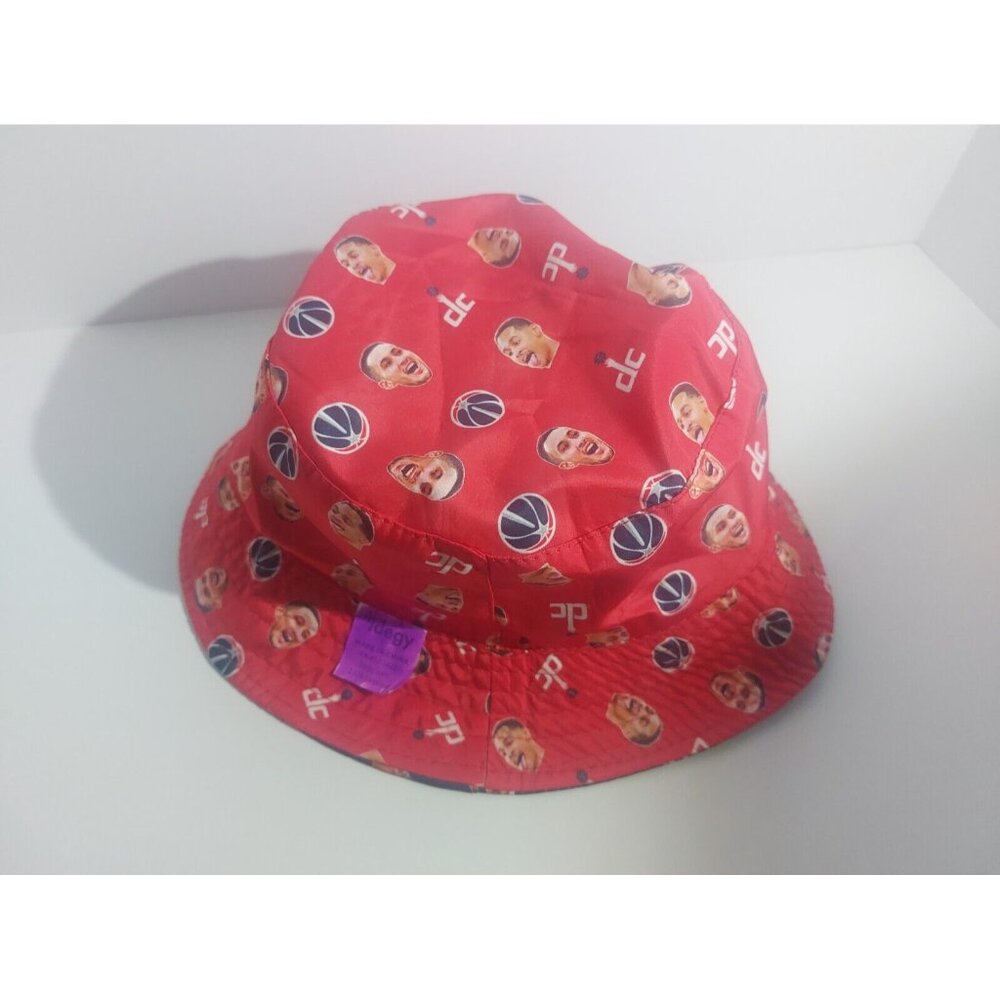 Washington Wizards Jordan Poole Kyle Kuzma Reversible Bucket Hat 12-31 SGA